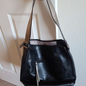 Black and Gold Shoulder Bag